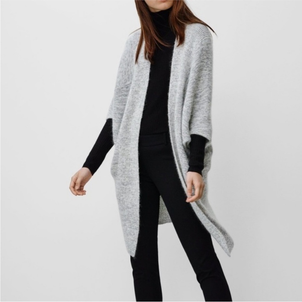 Aritzia Babaton Cocoon Javier Sweater Cardigan Grey Size XXS/XS